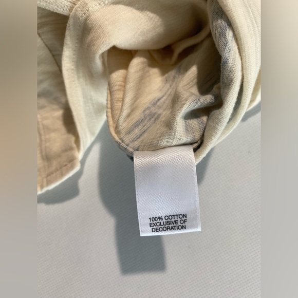 NEW Size S Mens Cremieux Kyoto Long Sleeve Button Down Shirt Cotton Ivory - Picture 4 of 8